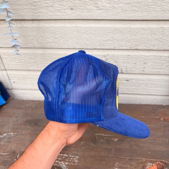 Vintage Williams Mine Rescue team trucker hat corduroy mesh snapback - Picture 3 of 5